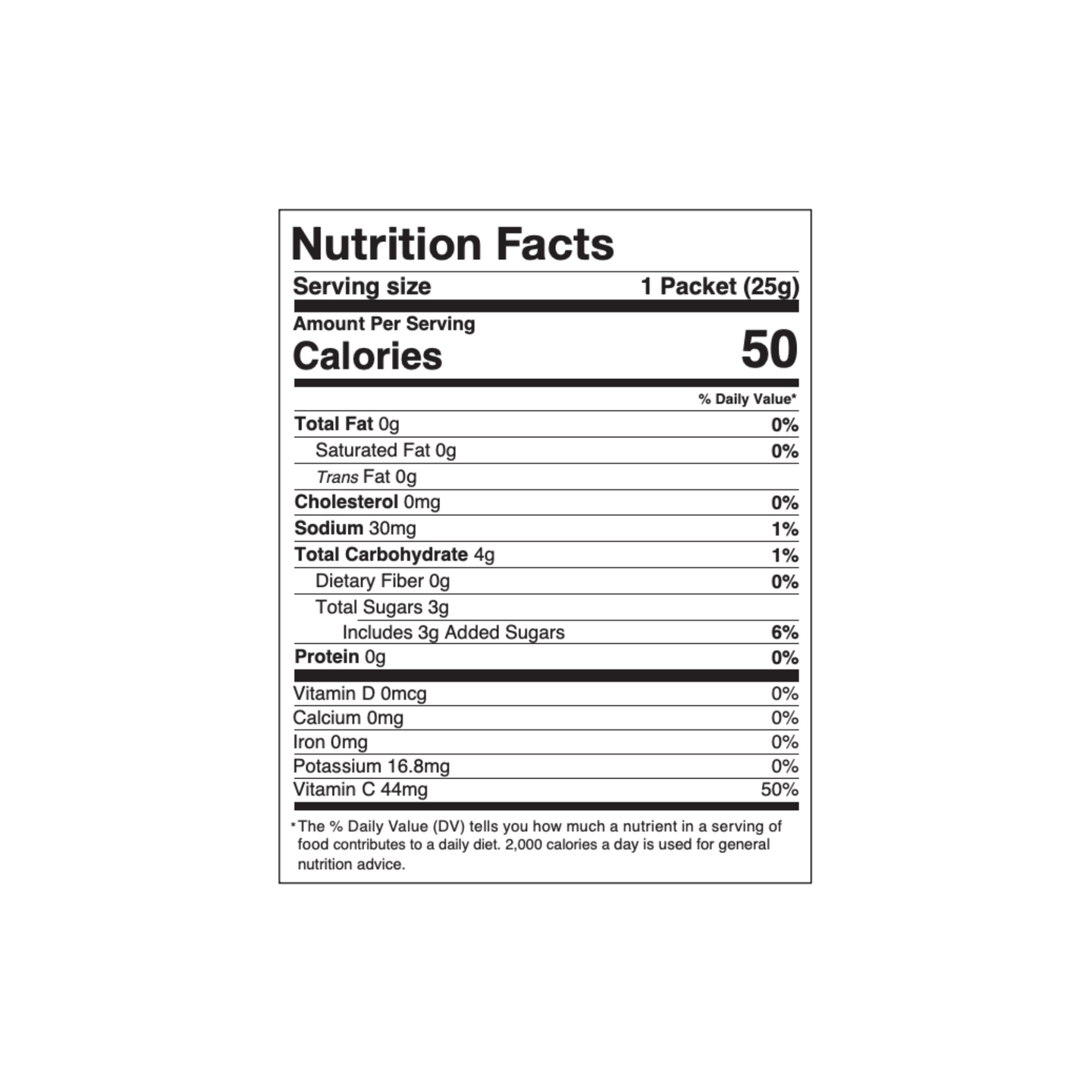 Momentous Collagen Shot Nutrition Facts