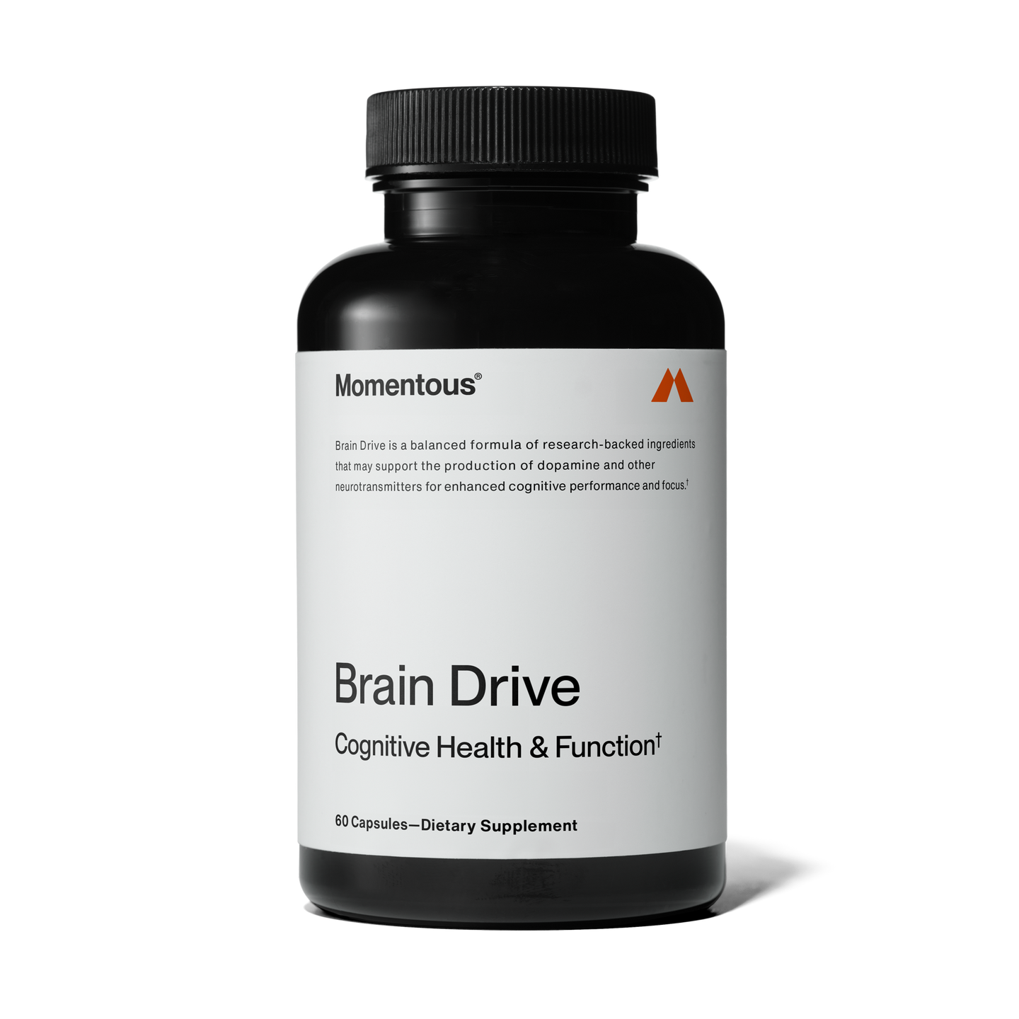 Momentous Brain Drive pill bottle