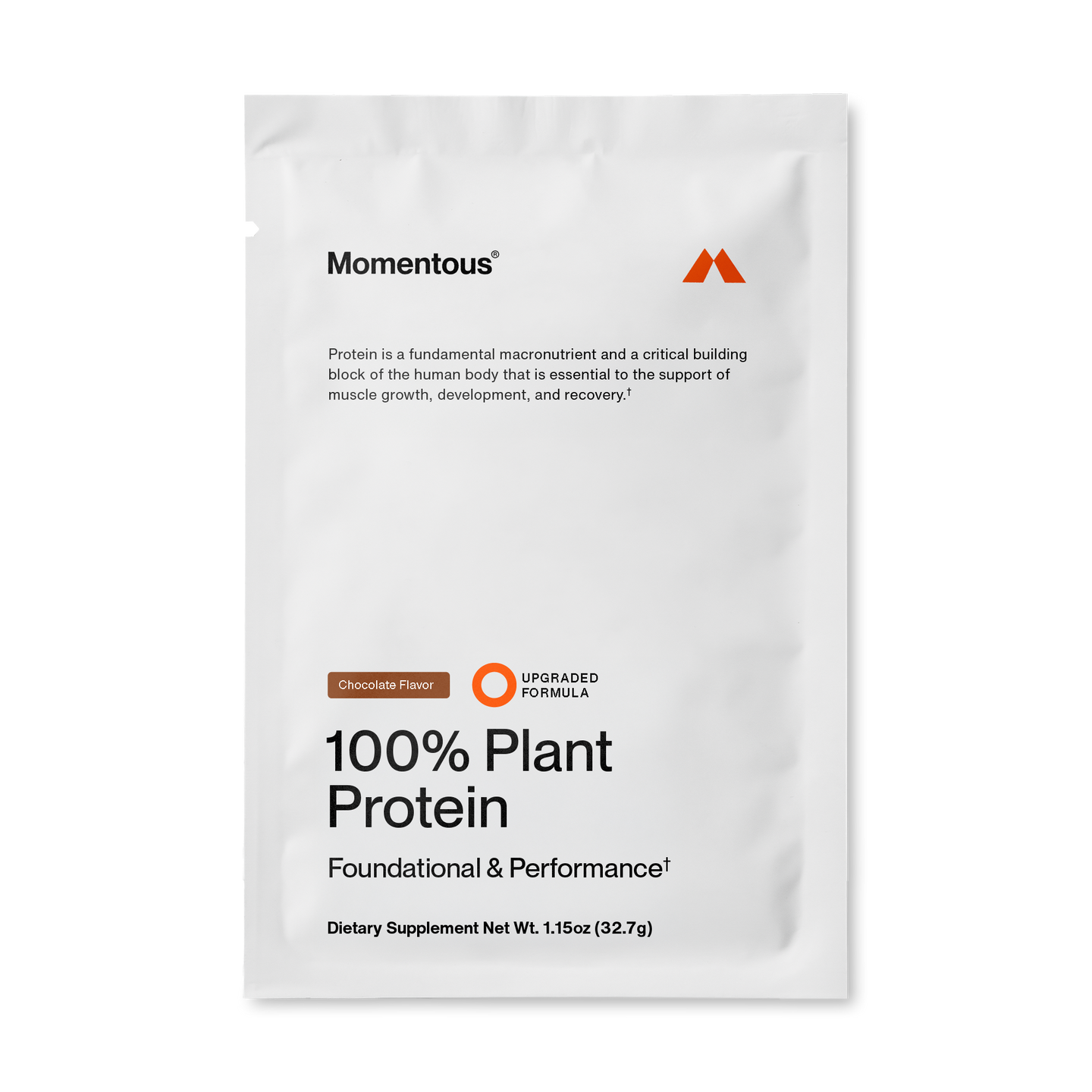 100% Plant Protein Chocolate Packet