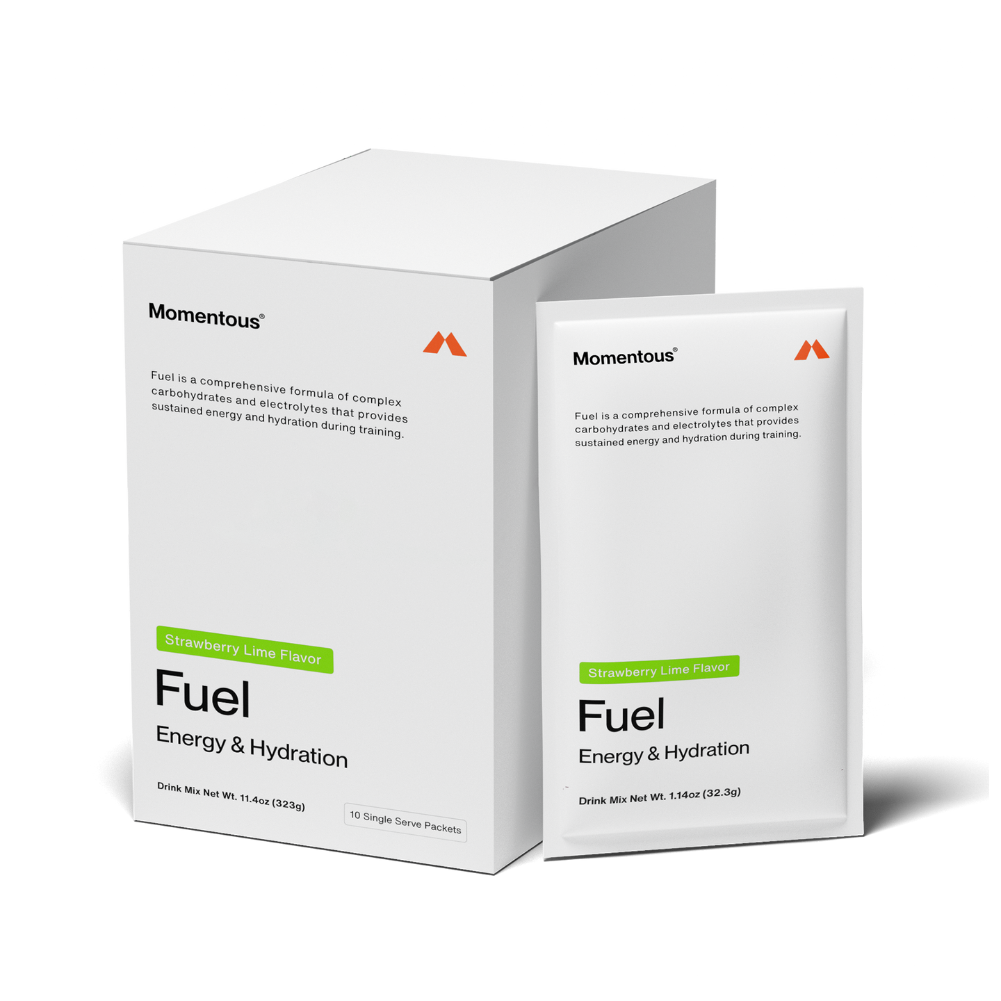 Fuel 10 Travel Packs with Carton - Strawberry Lime