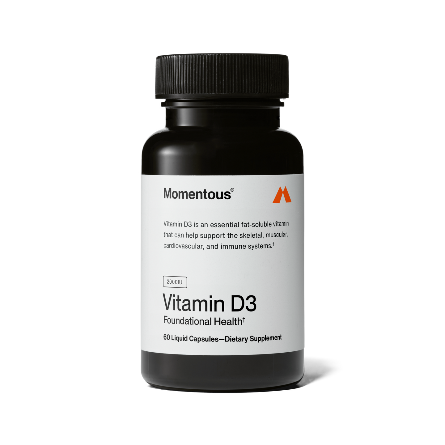 Vegan Vitamin D3 2000 IU Supplement - NSF Certified – Momentous